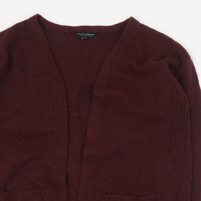 Womens UK Size S Dorothy Perkins Red Cardigan Jumper