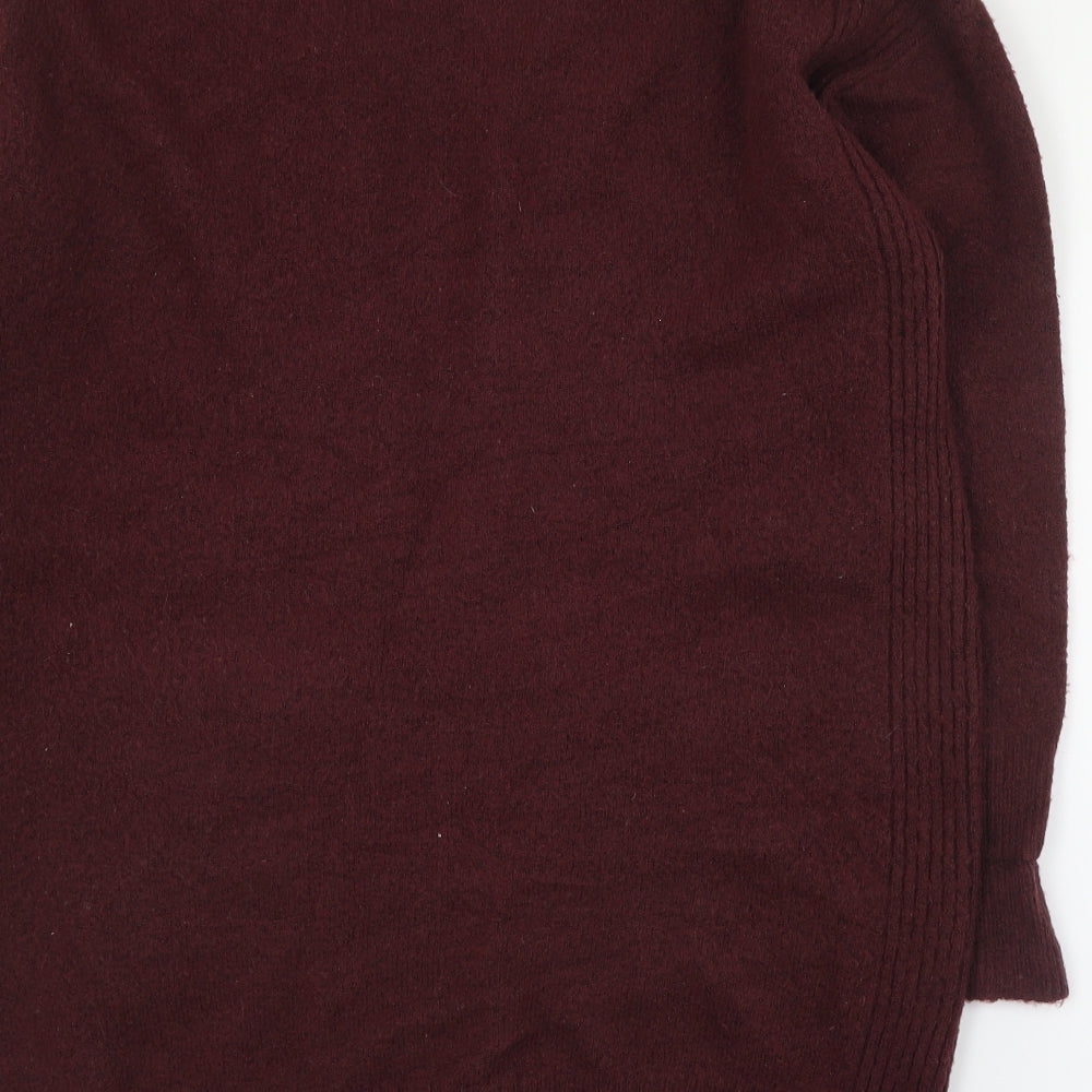 Womens UK Size S Dorothy Perkins Red Cardigan Jumper