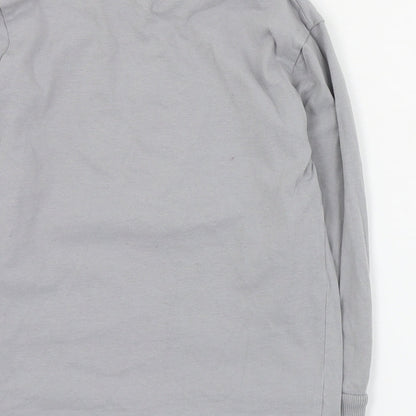NEXT Boys Grey  Cotton Pullover Sweatshirt Size 6 Years  Pullover