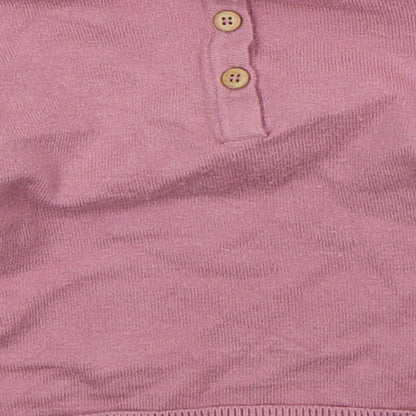 Matalan Girls Pink  Polyester Pullover Jumper Size 3-6 Months  Pullover