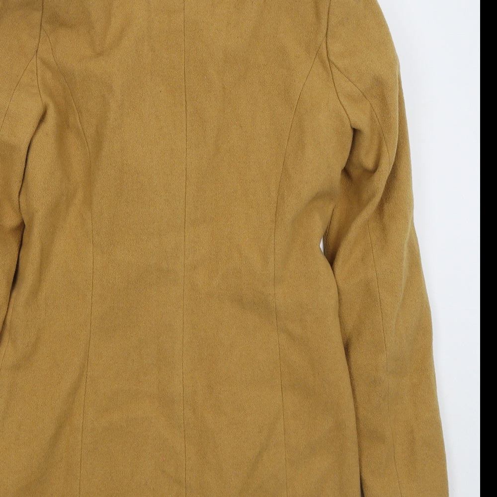 Womens UK Size S VERO MODA Beige Overcoat
