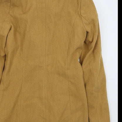 Womens UK Size S VERO MODA Beige Overcoat
