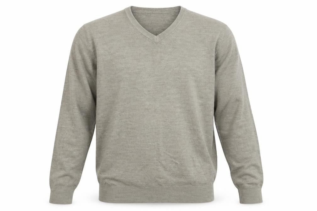 Mens UK Size XL Atlantic Bay Beige Pullover Jumper