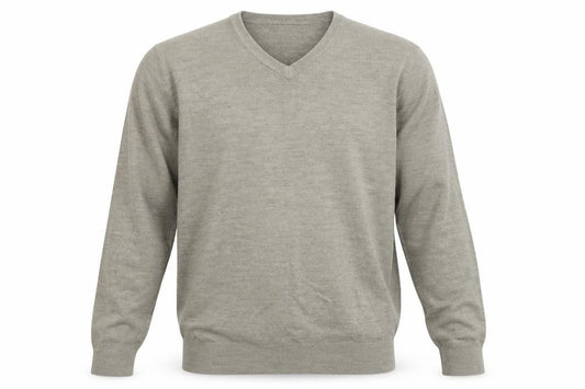 Mens UK Size XL Atlantic Bay Beige Pullover Jumper