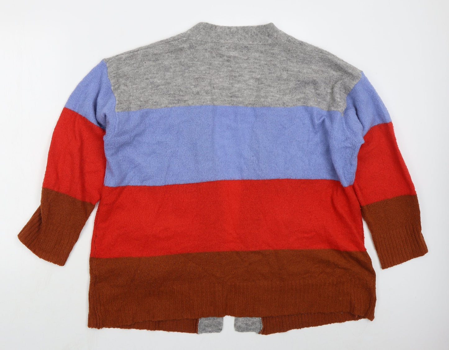 Womens UK Size M Brave Soul Red Cardigan Jumper