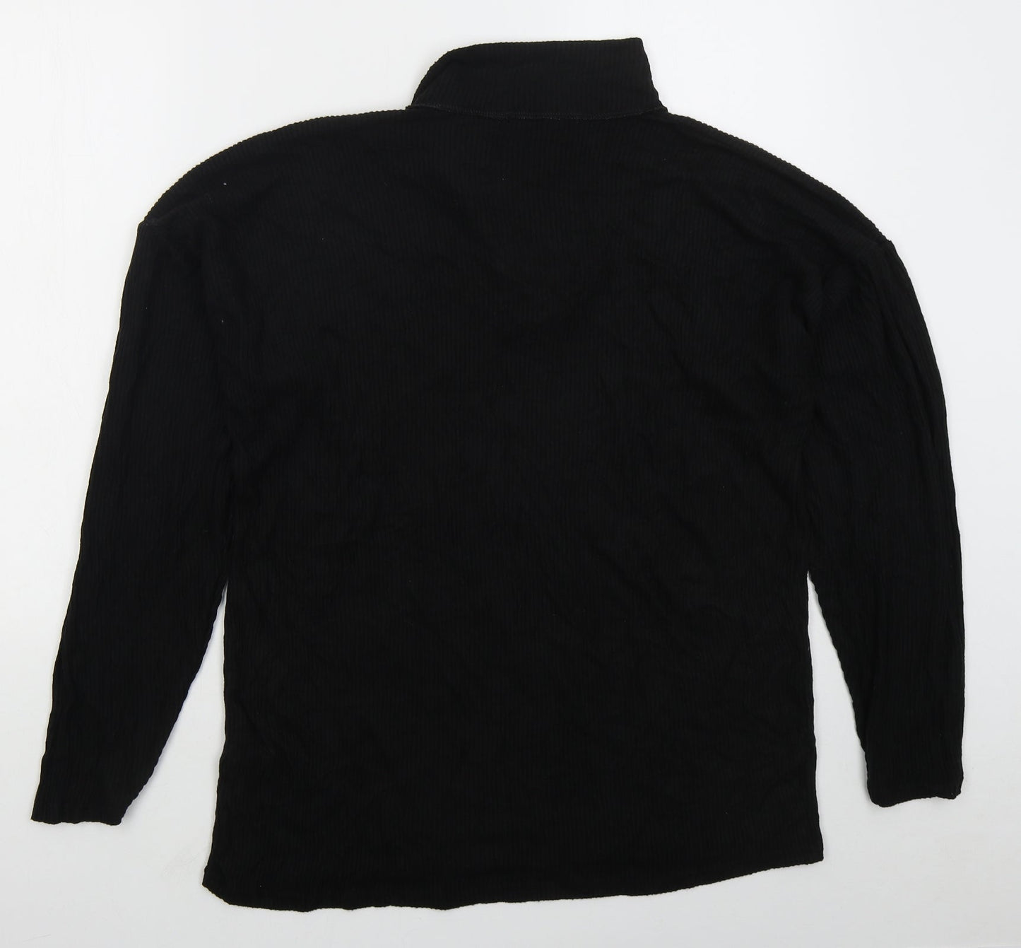Womens UK Size 12 PRETTYLITTLETHING Black Pullover Jumper