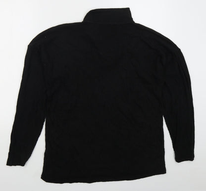 Womens UK Size 12 PRETTYLITTLETHING Black Pullover Jumper