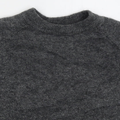 Womens UK Size S Zara Grey Pullover Jumper