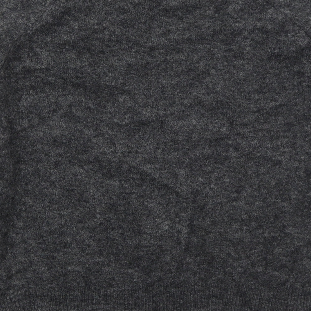 Womens UK Size S Zara Grey Pullover Jumper