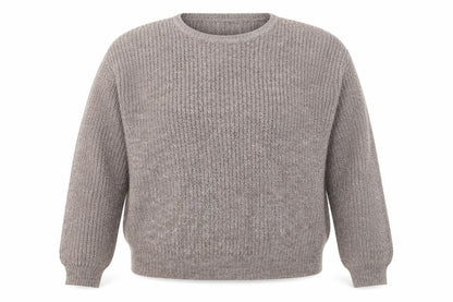 Womens UK Size 8 Marks and Spencer Brown Pullover Jumper