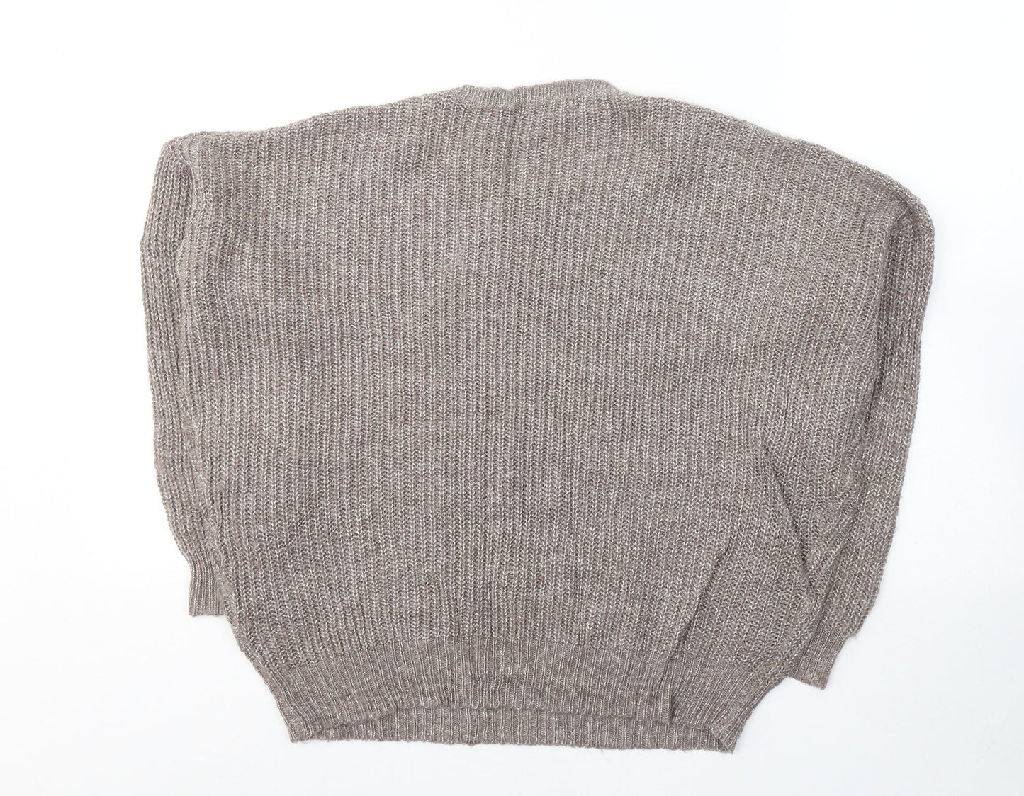 Womens UK Size 8 Marks and Spencer Brown Pullover Jumper