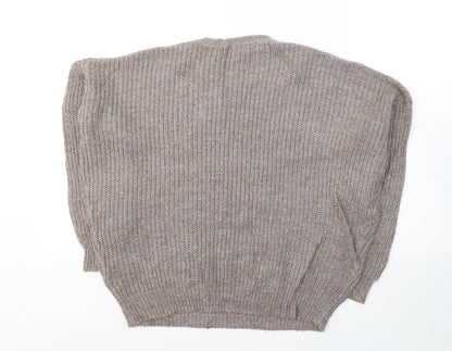 Womens UK Size 8 Marks and Spencer Brown Pullover Jumper