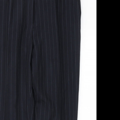 Womens UK Size 18 Marks and Spencer Regular Fit  Blue Trousers
