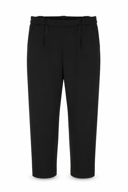 Womens UK Size 12 Selected Regular Fit  Black Trousers
