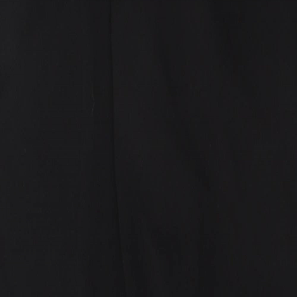 Womens UK Size 12 Selected Regular Fit  Black Trousers