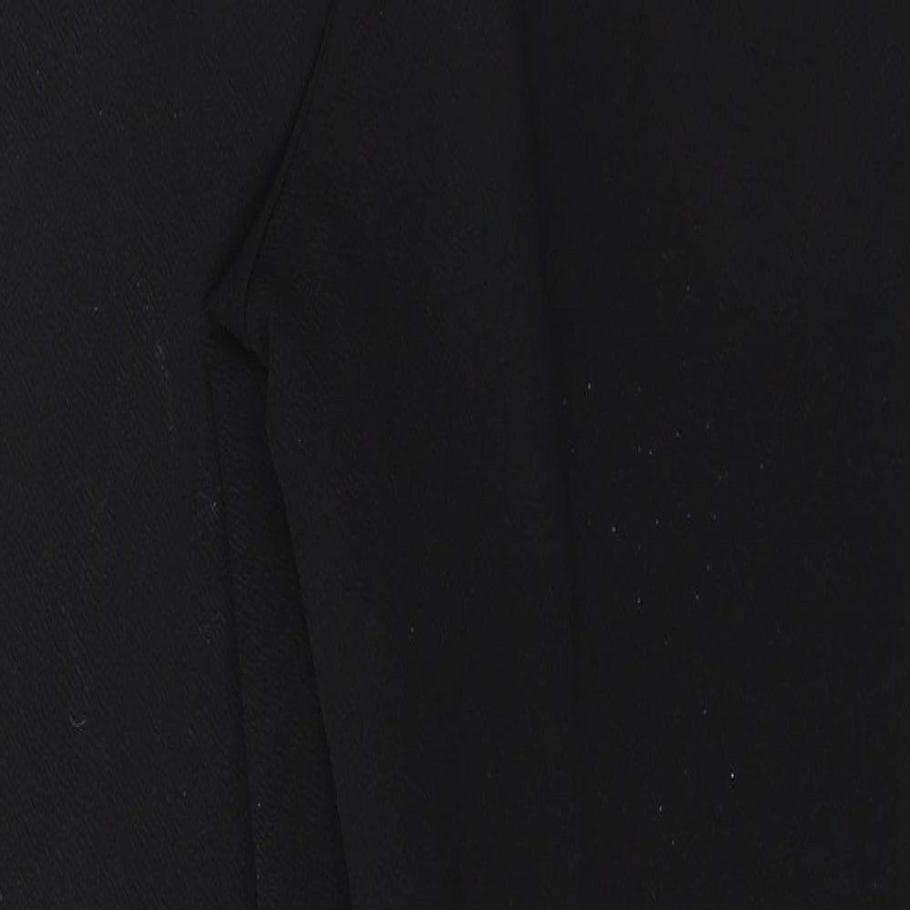 Womens UK Size 12 Selected Regular Fit  Black Trousers