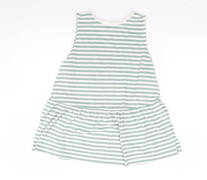 Womens UK Size 8 ASOS Green Jersey Tank