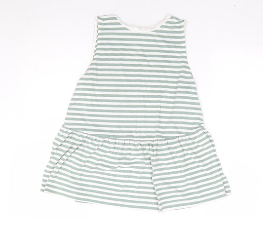 Womens UK Size 8 ASOS Green Jersey Tank
