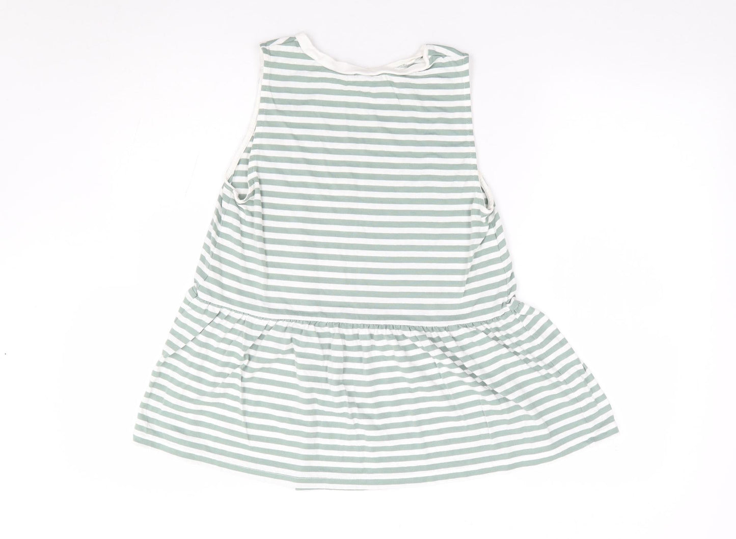 Womens UK Size 8 ASOS Green Jersey Tank
