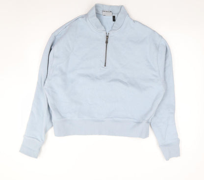 Womens UK Size M ASOS Blue Pullover Sweatshirt