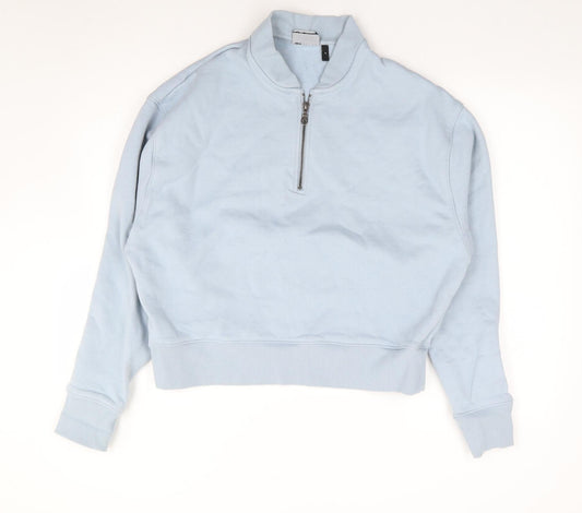 Womens UK Size M ASOS Blue Pullover Sweatshirt