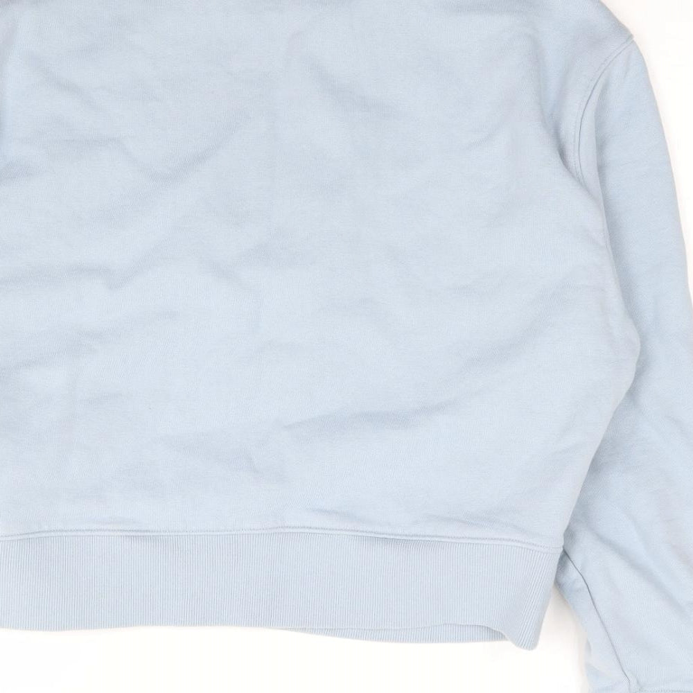 Womens UK Size M ASOS Blue Pullover Sweatshirt