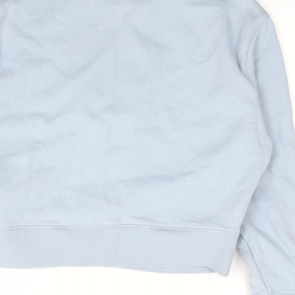 Womens UK Size M ASOS Blue Pullover Sweatshirt