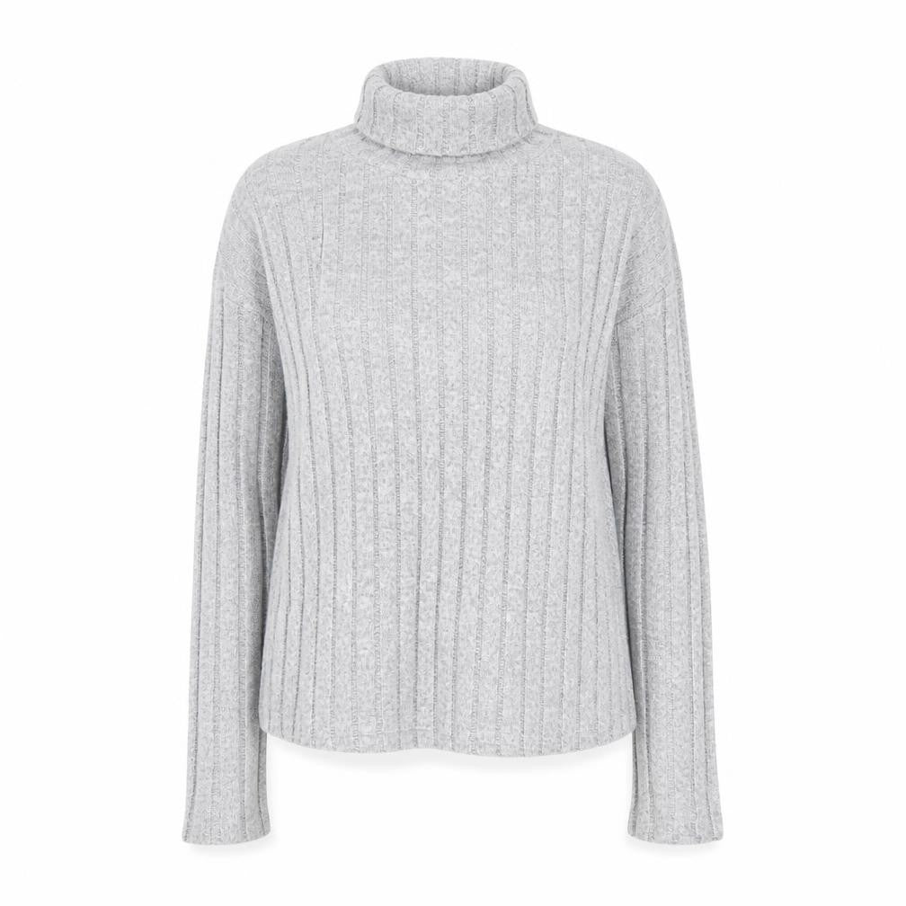 Womens UK Size S SheIn Grey Pullover Jumper