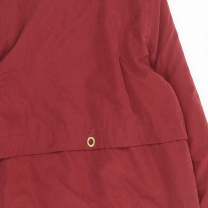 Classic Womens Red   Jacket Coat Size 16  Zip