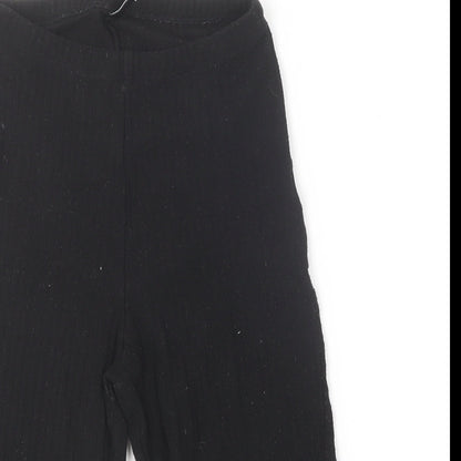 Only Womens Black  Polyester Compression Shorts Size XS L8 in Regular