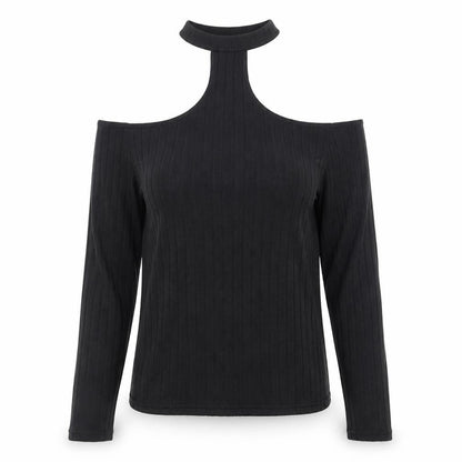 Womens UK Size L Divided Black Basic T-Shirt