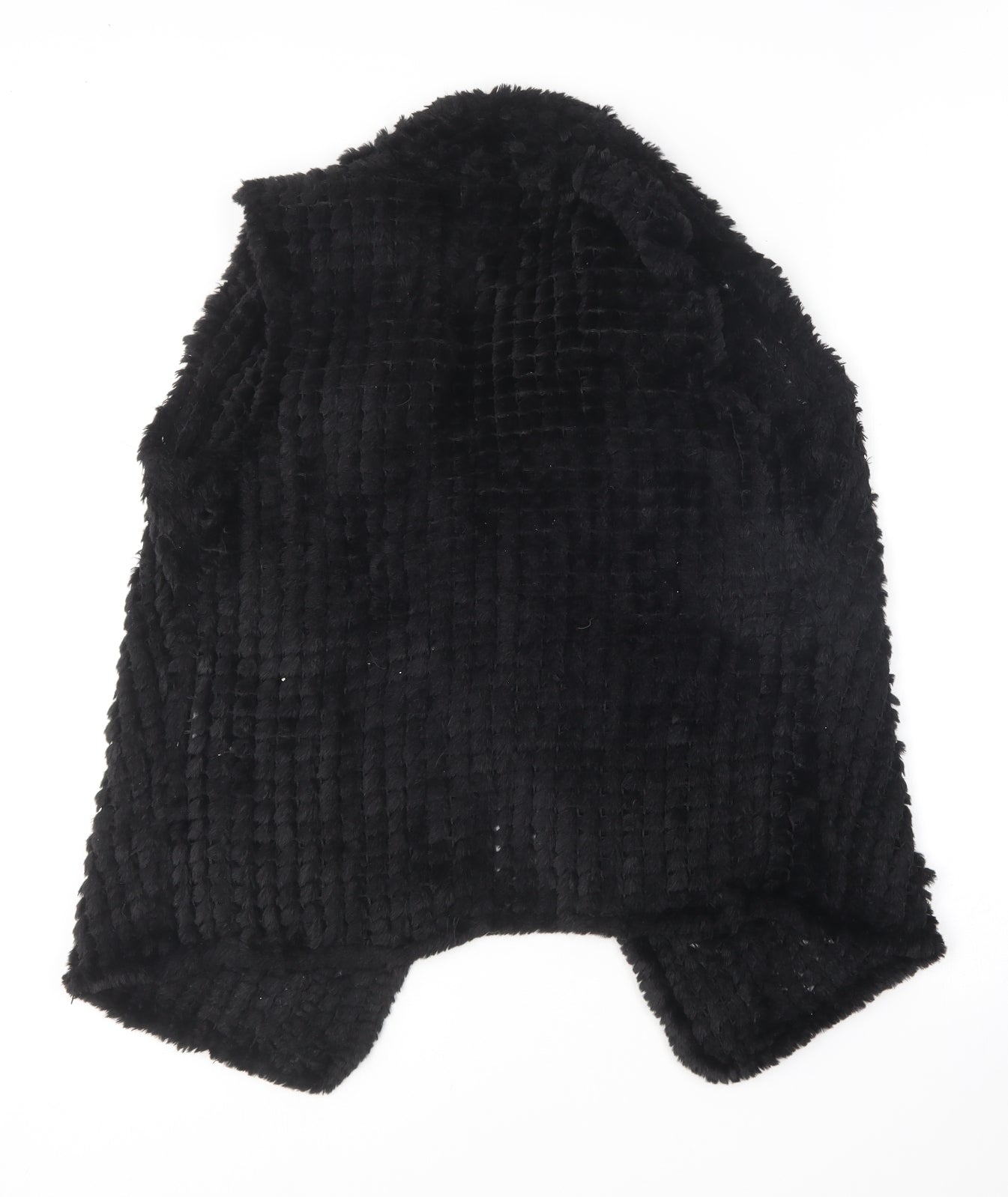 Seed Heritage Womens Black V-Neck  Polyester Cardigan Jumper Size S