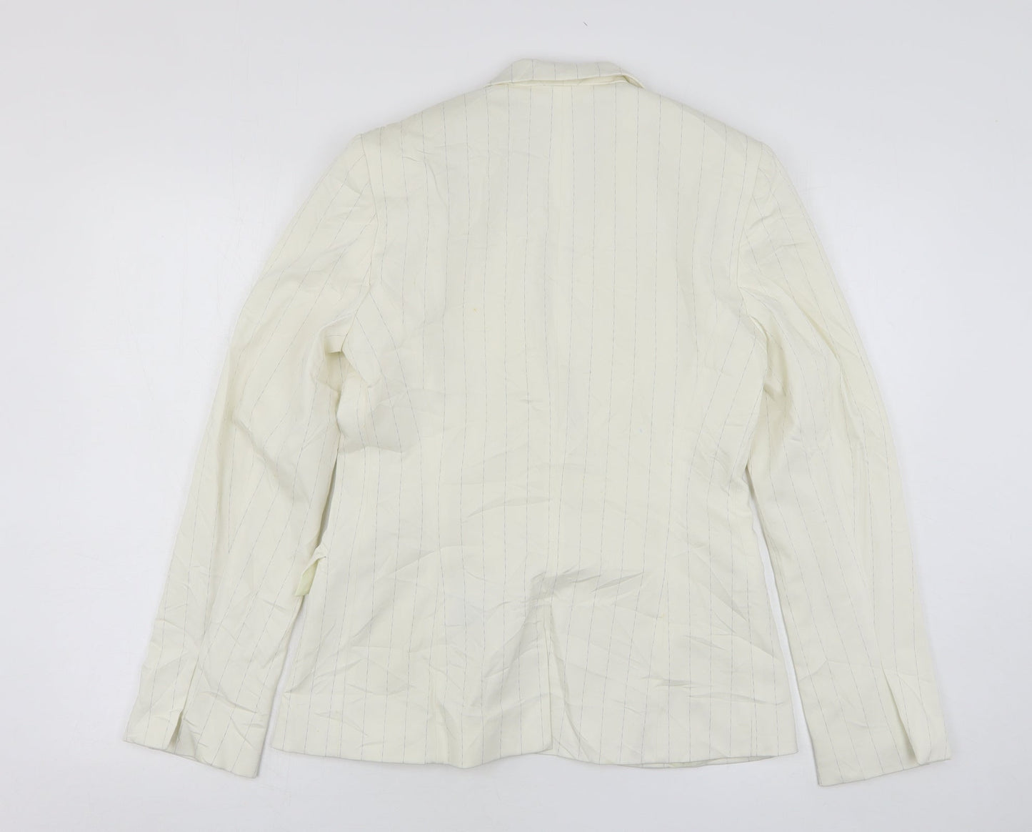 Womens UK Size 12 Bay Regular Beige Suit Jacket