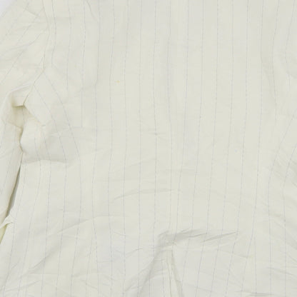 Womens UK Size 12 Bay Regular Beige Suit Jacket