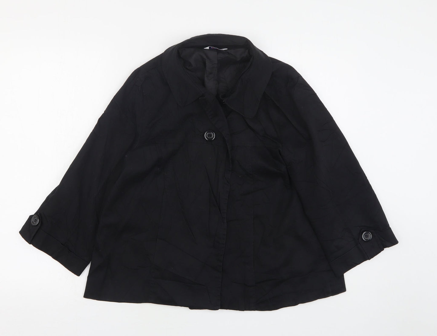 Womens UK Size 14 Pimkie Black Jacket