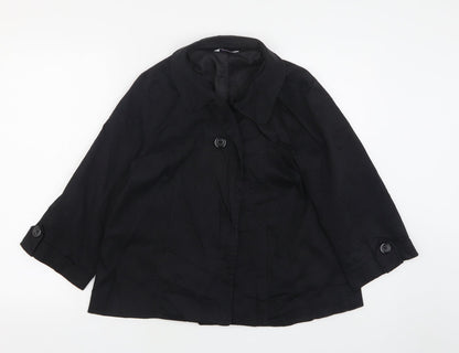 Womens UK Size 14 Pimkie Black Jacket