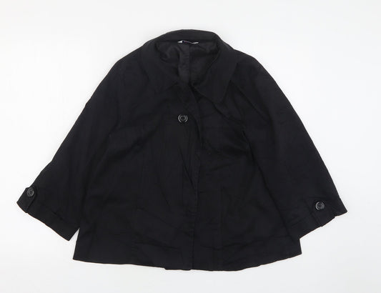 Womens UK Size 14 Pimkie Black Jacket