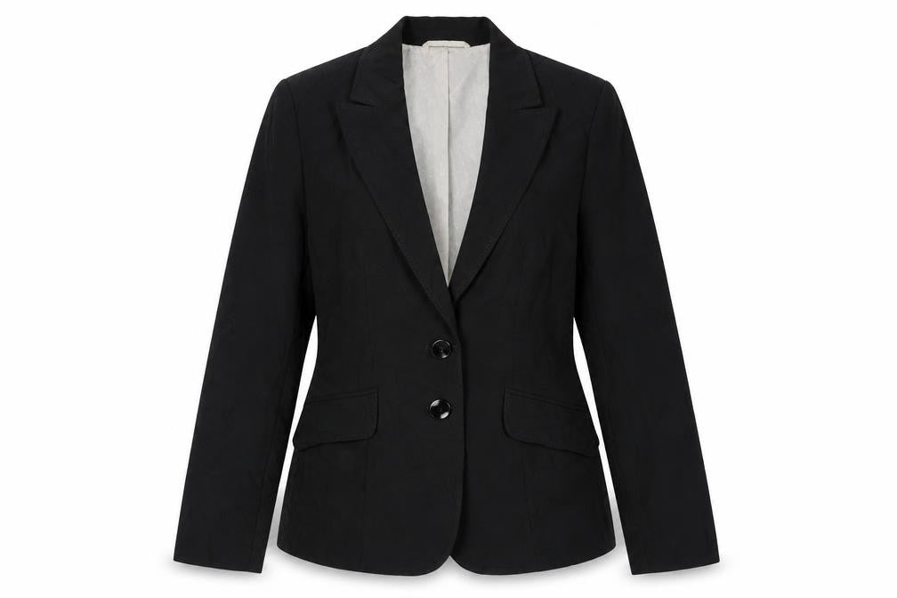 Womens UK Size 10 F&F Regular Black Suit Jacket
