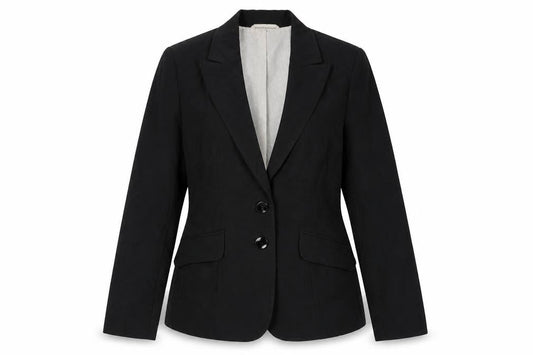 Womens UK Size 10 F&F Regular Black Suit Jacket