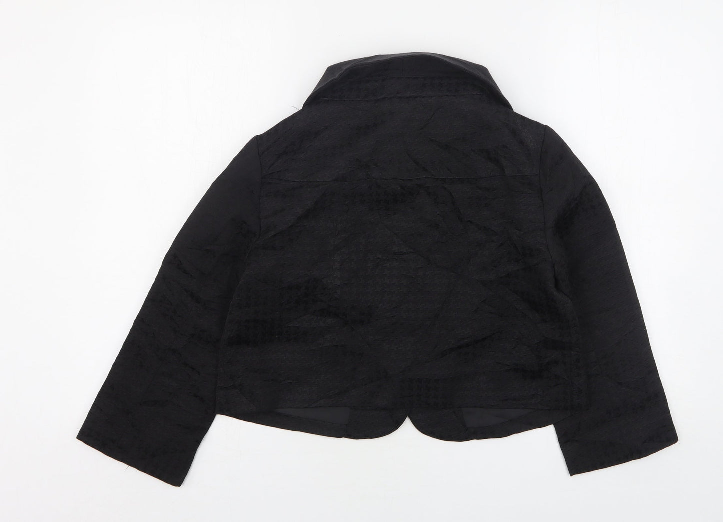 Womens UK Size 8 H&M Black Jacket