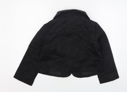 Womens UK Size 8 H&M Black Jacket