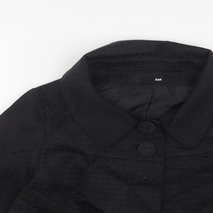Womens UK Size 8 H&M Black Jacket