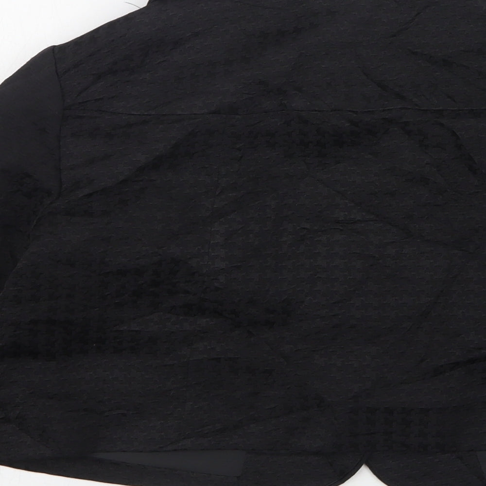 Womens UK Size 8 H&M Black Jacket