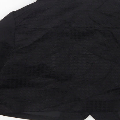 Womens UK Size 8 H&M Black Jacket