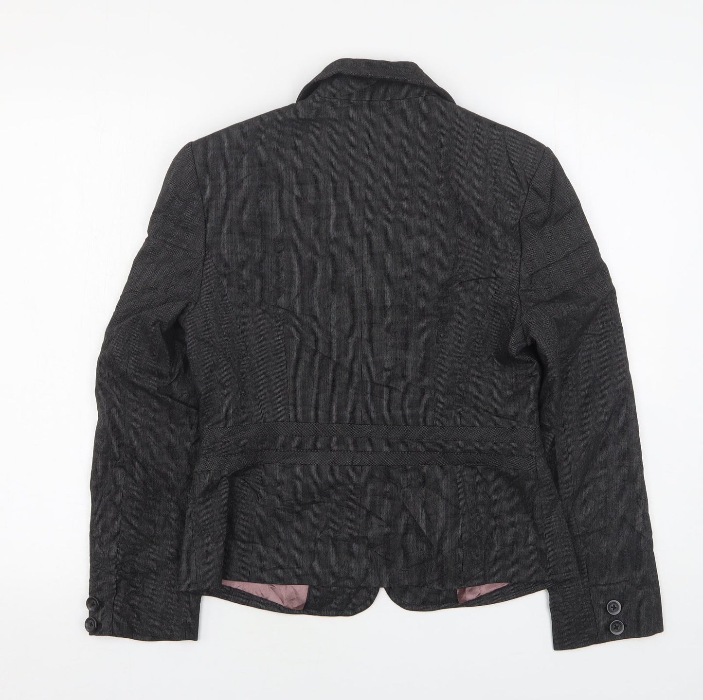 NEXT Womens Grey  Polyester Jacket Suit Jacket Size 10