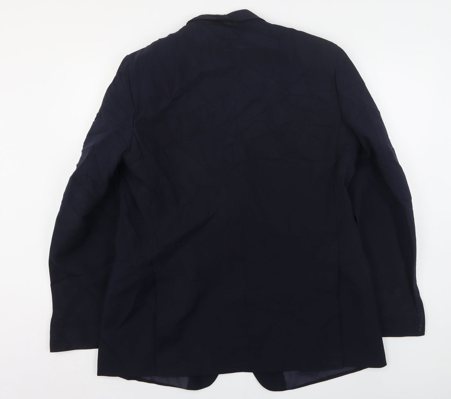 Mens UK Size 46 CandA Regular Blue Suit Jacket