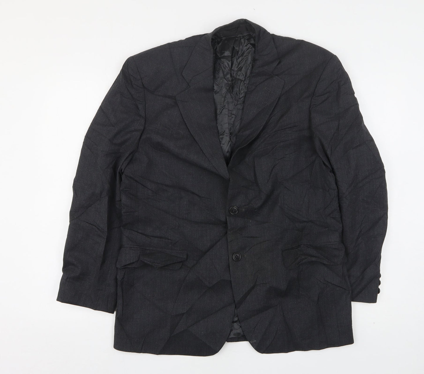 Mens UK Size 38 Marks and Spencer Regular Grey Suit Jacket