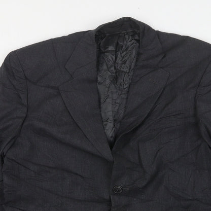 Mens UK Size 38 Marks and Spencer Regular Grey Suit Jacket