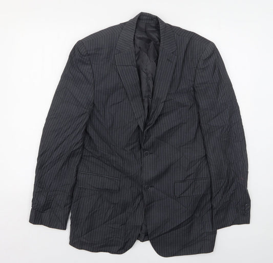 Mens UK Size 38 Karl Jackson Regular Grey Suit Jacket