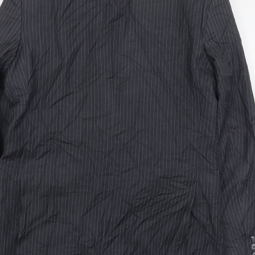 Mens UK Size 38 Karl Jackson Regular Grey Suit Jacket